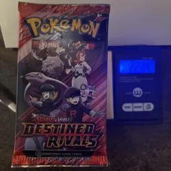 22.33/34g Pokemon TCG Destined Rivals Booster Pack (FACTORY SEALED)✅ - Image 1