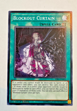 Blockout Curtain - RIRA-EN065 - Common - 1st Edition - NM Yugioh! - Image 1