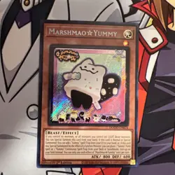 Yu-Gi-Oh! DOOD-EN024 Secret Rare Marshmao Yummy 1st edition - Image 1