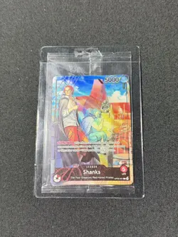 PSA Promo Shanks One Piece OP09-001 Card Sealed Rare! - Image 1