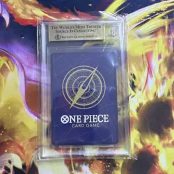 2024 One Piece Promos P043 Monkey D. Luffy Foil Dallas Attendance Gift BGS 9.5 - Image 2