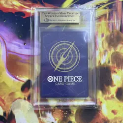 2024 One Piece Promos P043 Monkey D. Luffy Foil Dallas Attendance Gift BGS 9.5 - Image 2