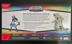 Pokemon Lucario Ex Tyranitar Ex Premium Collection Prismatic Evolution - IN HAND - Image 2