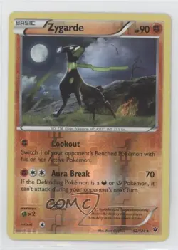 Zygarde Reverse Foil Pokemon XY Fates Collide #52 READ - Image 1