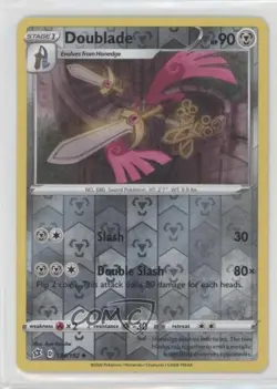 Doublade Reverse Foil Pokemon Sword & Shield Rebel Clash #134 - Image 1