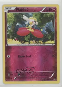 Flabebe Reverse Foil Pokemon XY Flashfire #63 - Image 1