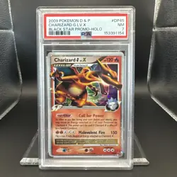 2009 Pokemon Diamond & Pearl Charizard G LV.X DP45 Black Star Promo Holo PSA 7 - Image 1