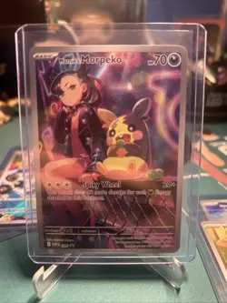 Marnie's Morpeko 206 SV Promo Illustration Rare NM Pokemon TCG - Image 3