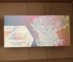 Pokemon Scarlet & Violet Prismatic Evolutions Super-Premium Collection Eevee Box - Image 1