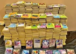 Pokemon storage box, binders full. - Image 1