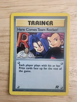 Pokemon 2000 Team Rocket Here Comes Team Rocket! #15/82 Holo MP - Image 1
