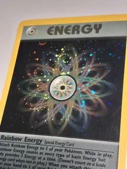 Pokemon TCG: Rainbow Energy (17/82) - Team Rocket, Swirled Holo LP - Image 5