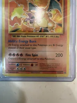 Charizard 003/032 Pokemon TCG Classic Holo Rare Japanese Stage 2 HP 120 Fire 100 - Image 3