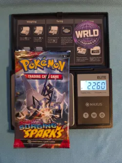 (HEAVY)🔥 22.60g Pokemon TCG Surging Sparks Booster Pack Factory Sealed✅ - Image 1