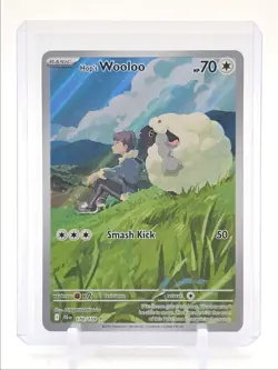 HOP'S WOOLOO 2025 POKEMON JOURNEY TOGETHER ILLUSTRATION RARE 170/159 Q3628 - Image 1