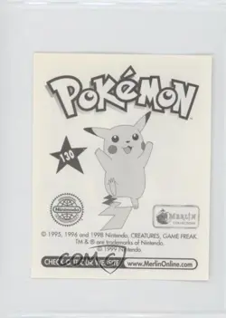 Gyarados Merlin Pokemon Album Stickers #130 1999 - Image 2