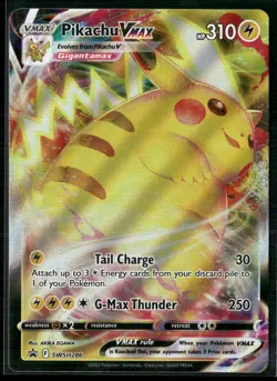 Pokemon - Pikachu VMAX SWSH286 Holo Promo NM - Image 1