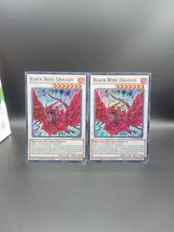 Yu-Gi-Oh ~ Black Rose Dragon LC05-EN004 ×2 - Image 1