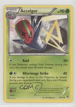 Accelgor Pokemon XY Furious Fists #9 - Image 1