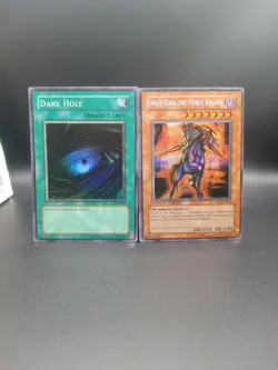 Yu-Gi-Oh ~ Dark Hole LOB-052 ~ Swift Gaia The Fierce Knight CT1-EN004 - Image 1