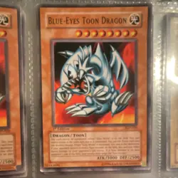 Yu-Gi-Oh! Blue-Eyes Toon Dragon SDP-020 Starter Deck Pegasus 1st Edition Common - Image 1