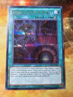 Yugioh Chaos Scepter Blast DUSA-EN025 Ultra Rare 1st Ed NM - Image 2