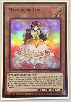 x1 Maiden in Love - MZMU-EN020 - Super Rare - 1st Edition Yu-Gi-Oh! M/NM - Image 1