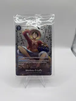 One Piece CCG Tin Promos Portgas D. Ace Sabo Monkey D. Luffy Holo Cards Sealed - Image 2