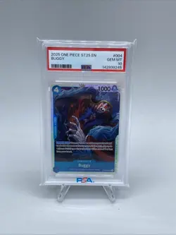 One Piece ST25 English Buggy #004 Starter Deck Psa 10 - Image 1