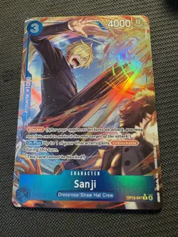 ONE PIECE Adventure on Kami's Island SANJI (ALT ART) OP15-047 ENGLISH CCG - Image 1