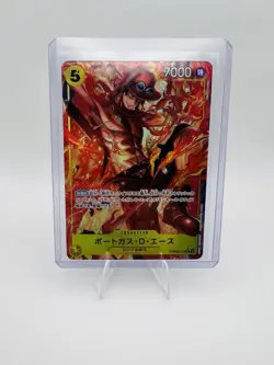 Bandai One Piece CCG Portgas D. Ace PRB02-018 Japanese - Image 1