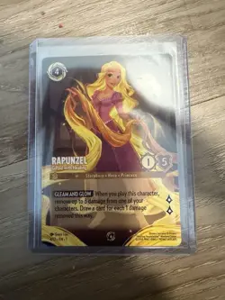 Rapunzel - Gifted with Healing - Disney Lorcana Tournament Promo Card DLPC 4/C1 - Image 1