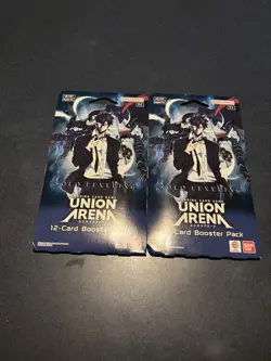 Union Arena Solo Leveling Sleeved Booster Blister Pack x 2 English - Image 1