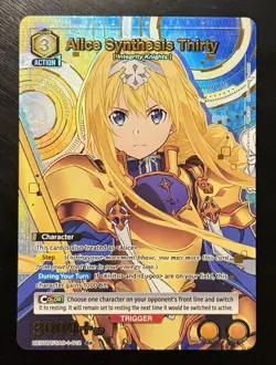 Union Arena CCG Sword Art Online Alice Synthesis Thirty SAO-1-012 Rare One Star - Image 1