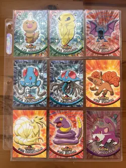 Topps Pokemon TV Animation Edition Near Complete Set 65+ Cards 8 Holos - Image 3