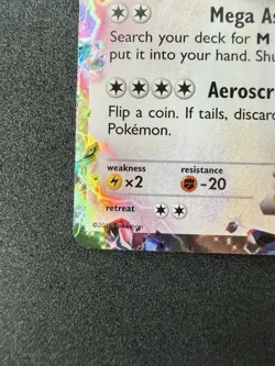 Pokemon TCG Rayquaza EX XY69 Full Art Holo Black Star Promo Card 2015 - Image 2