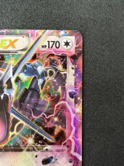 Pokemon TCG Rayquaza EX XY69 Full Art Holo Black Star Promo Card 2015 - Image 4