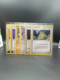 Pokemon ~ Vintage Cards ~ 2 Holos Legend Maker Stamp Claw Fossil 78/92 - Image 1