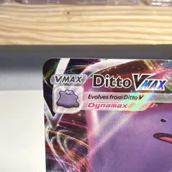 Ditto VMAX 051/072 Shining Fates Ultra Rare Full Art Holo Pokemon Card - Image 3
