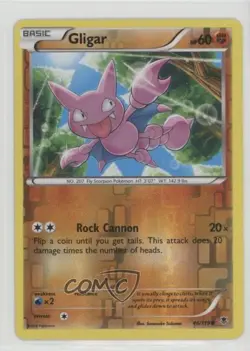 Gligar Reverse Foil Pokemon XY Phantom Forces #46 - Image 1