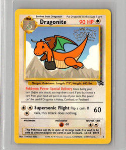 Dragonite 5 - Pokemon TCG Wizards Black Star Promo Card (WB) LP - Image 1