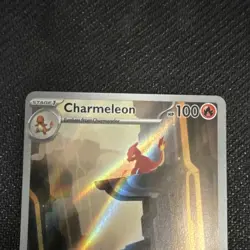 Pokemon Charmeleon 169/165 Scarlet & Violet 151 Full Art Art Rare Holo Card - Image 2