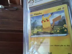 Pokemon Cards promo sr ar pikachu gx vmax secret 049/203 ex graded art card b35 - Image 5