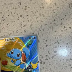 Pokemon TCG Squirtle MEF 039 Stamped Holo 80 HP Basic Card English 2026 - Image 2