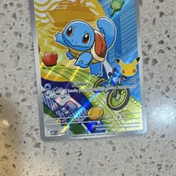 Pokemon TCG Squirtle MEF 039 Stamped Holo 80 HP Basic Card English 2026 - Image 4