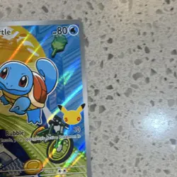 Pokemon TCG Squirtle MEF 039 Stamped Holo 80 HP Basic Card English 2026 - Image 5