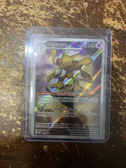 Pokemon Alakazam Me: Mega Evolution Promo Holo Card 009 140 HP English RARE VHTF - Image 1