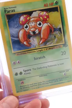 1999 Pokemon Jungle Paras 59/64 CGC 9 Mint – Vintage WOTC Graded Card - SC007 - Image 4