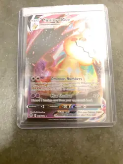 Pokemon Mimikyu VMAX Holo Ultra Rare TCG Card Brilliant Stars 069/172 NM - Image 1
