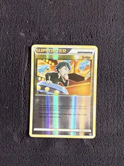 Pokemon Judge 78/95 HS Unleashed Trainer-Supporter Holo Card 2010 - Image 1